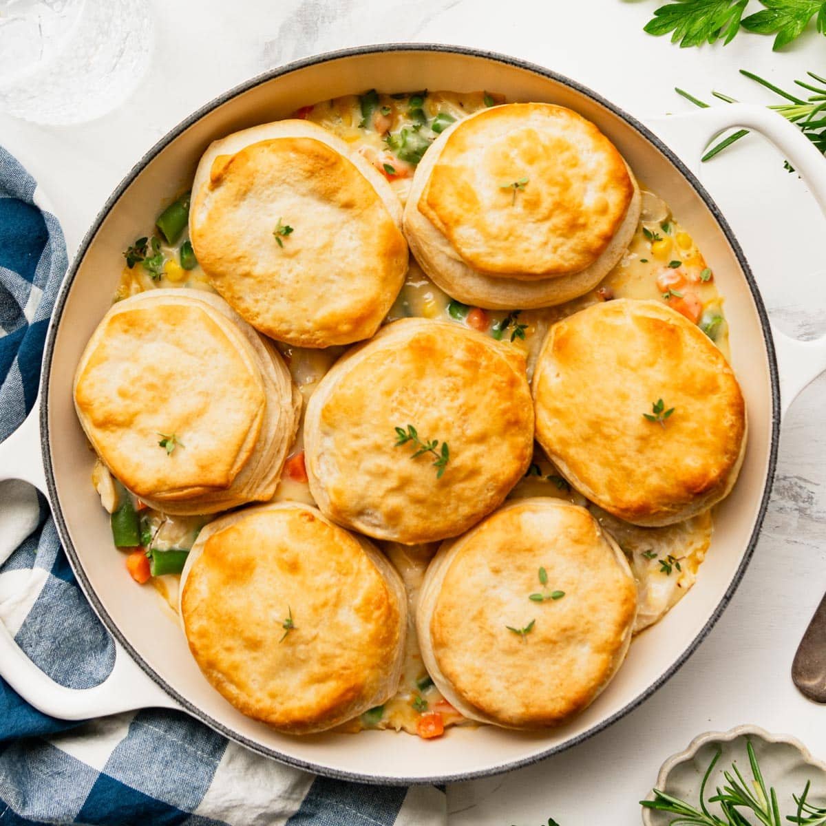 Quick Biscuit Chicken Pot Pie: 10-Minute Prep Shortcuts
